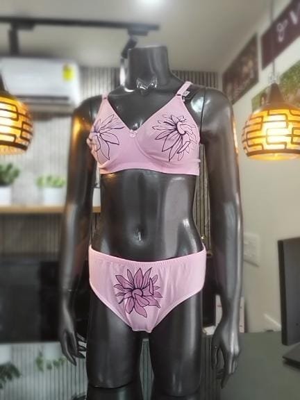 Lotus Bra & Panty Combo