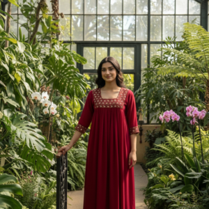 Georgette Anarkali Kurta