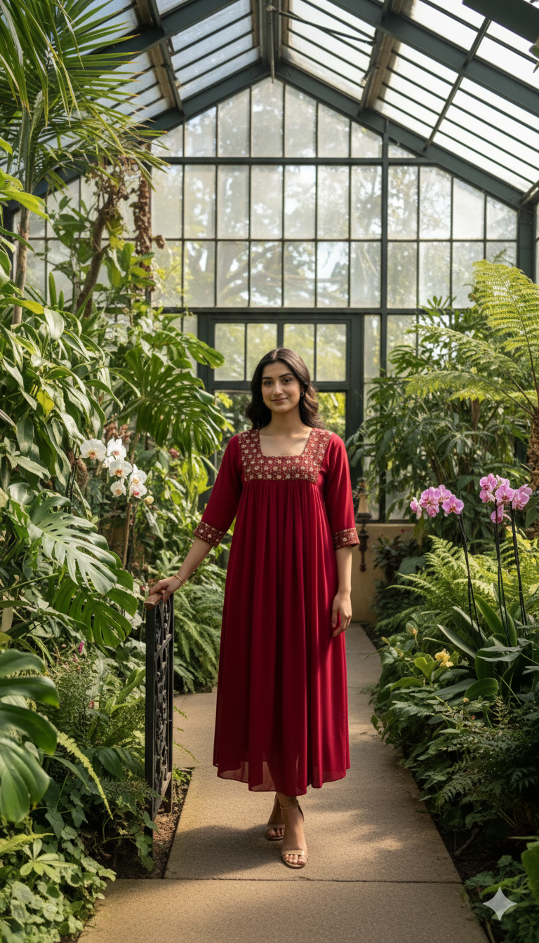Georgette Anarkali Kurta - Image 2