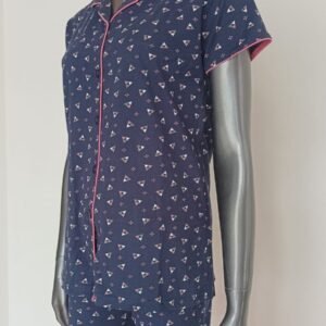 Women’s Beauty Triangle Printed Night Suit Boxer